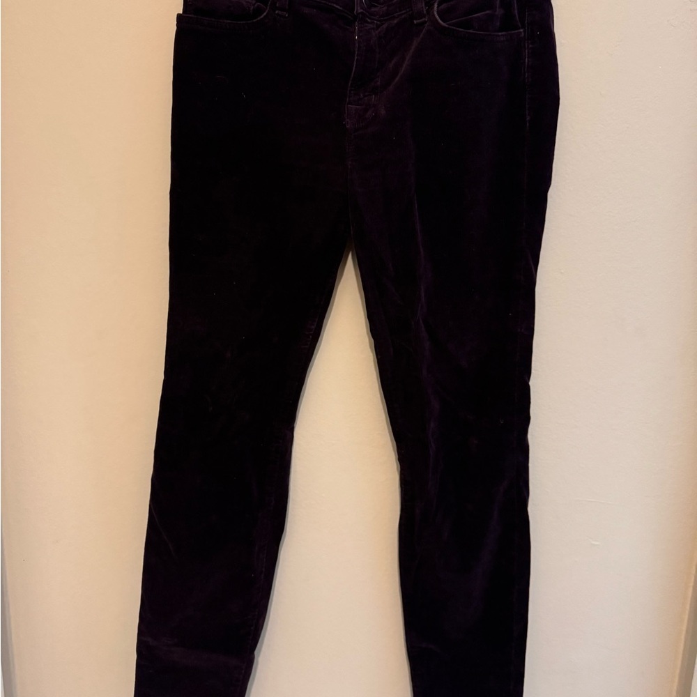 Women's dark plum J Brand Pants